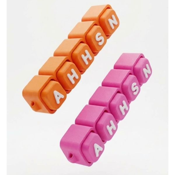 Keycaps Clicky Fidget by Your Name - 3D Printed