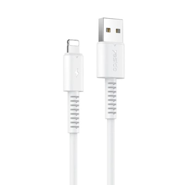 Yesido USB-A to Lightning Iphone Cable 1m - White