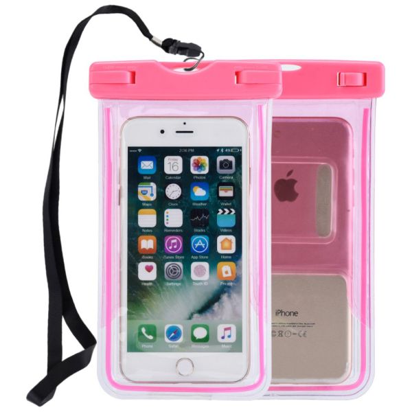 Phone Water Proof Case-pink
