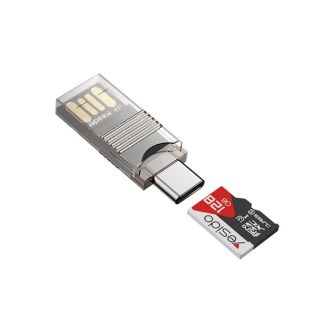 Yesido TF Card MicroSD Reader USB-A or USB-C