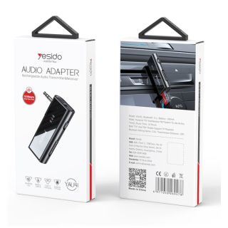 Yesido Rechargable Audio Adapter Converter BT5.1 & Play for 10 hours
