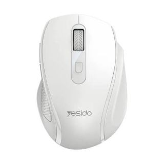 Yesido Wireless Mouse with 6 Silent Buttons - White
